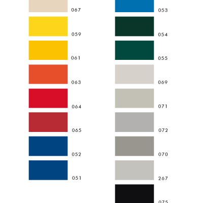 Vielfältiges Angebot: Wir können ein breites Spektrum an Farben bedienen